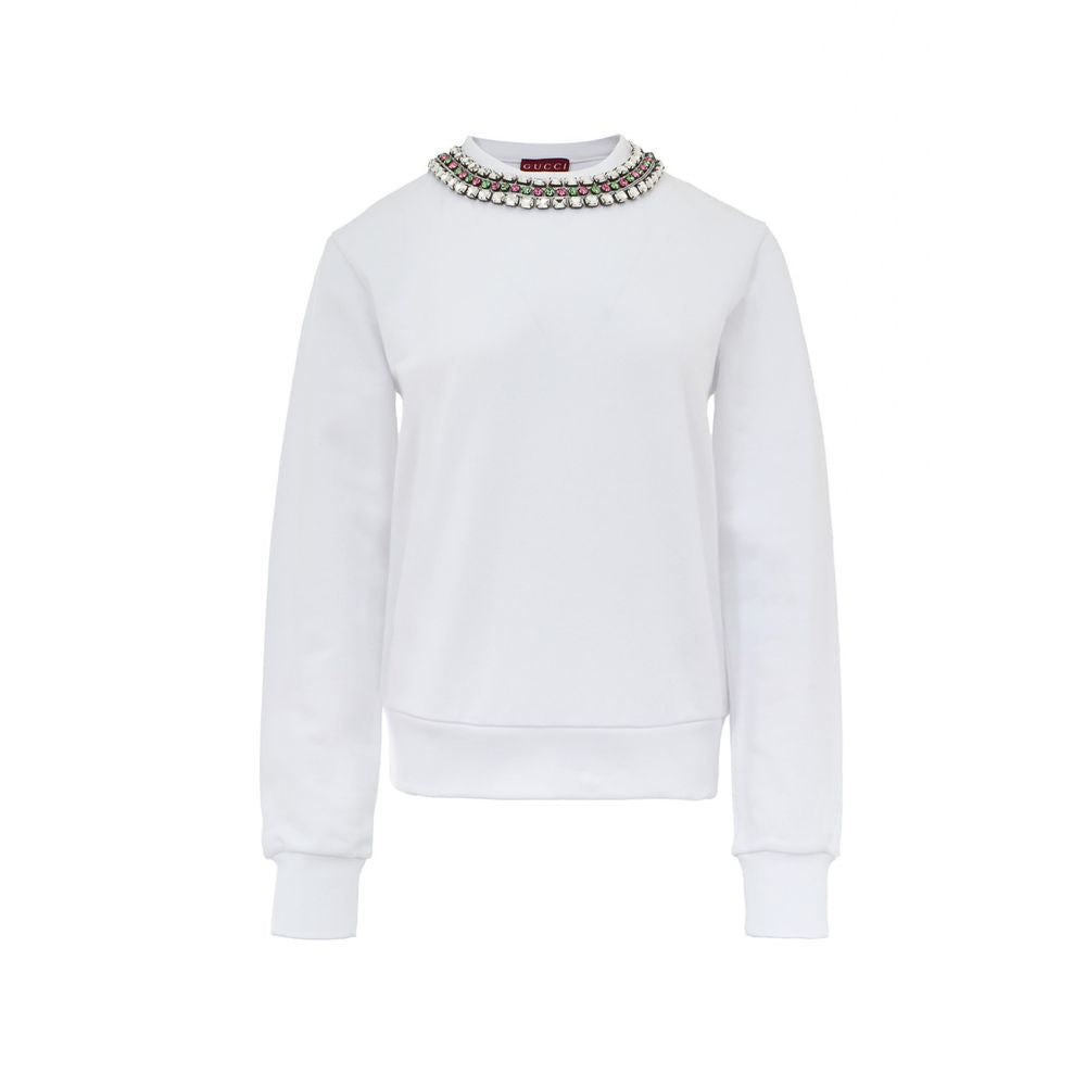 Women’s Gucci White Cotton Sweatshirt