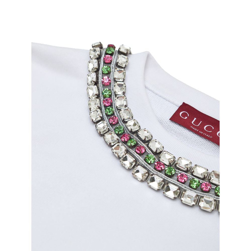 Women’s Gucci White Cotton Sweatshirt
