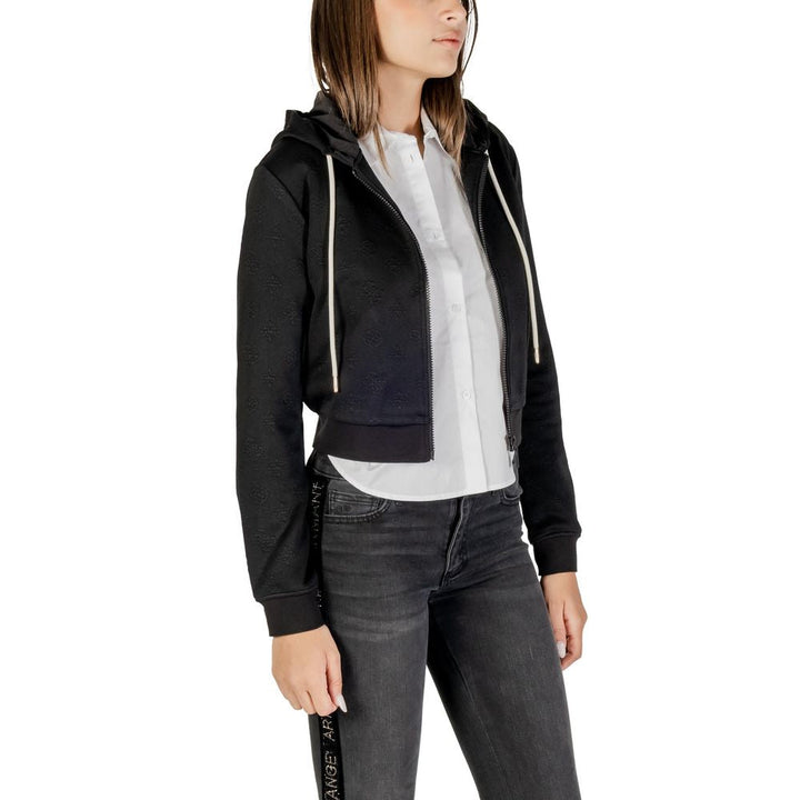 Women’s Guess Active Black Polyester Hoodie
