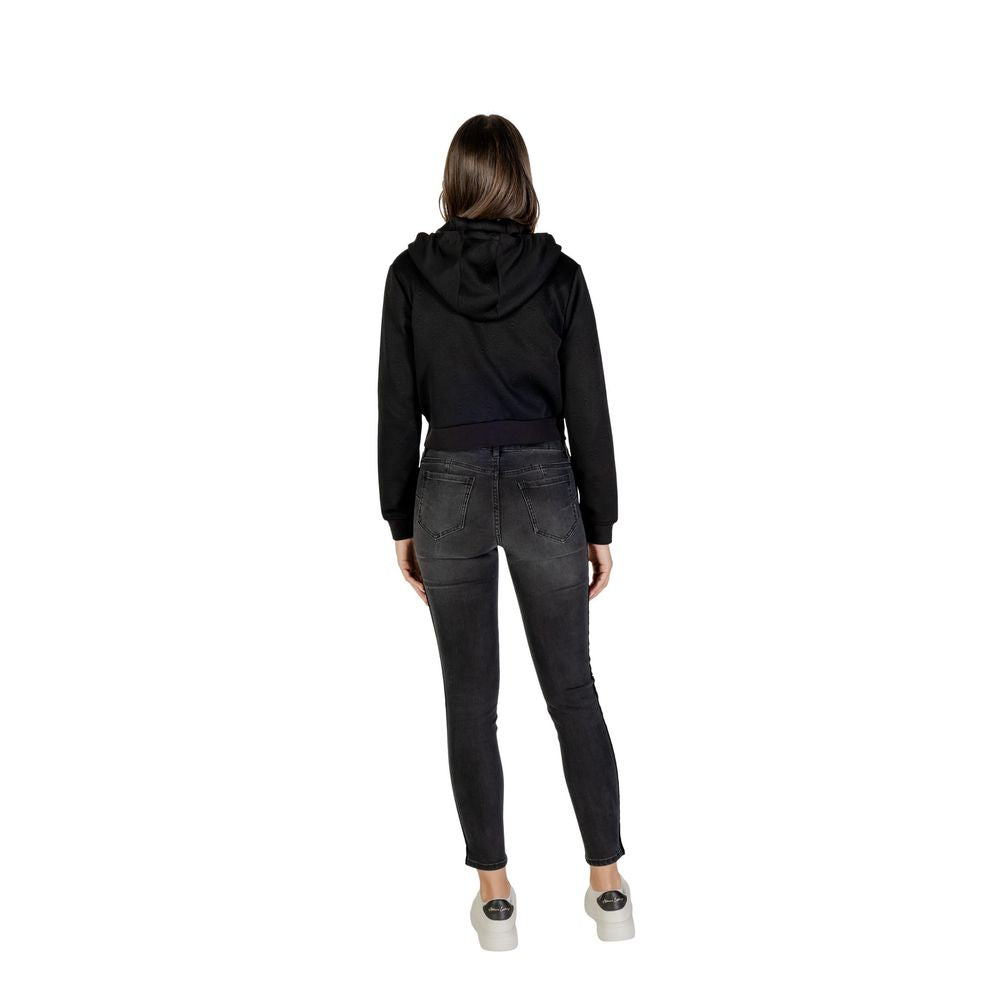 Women’s Guess Active Black Polyester Hoodie