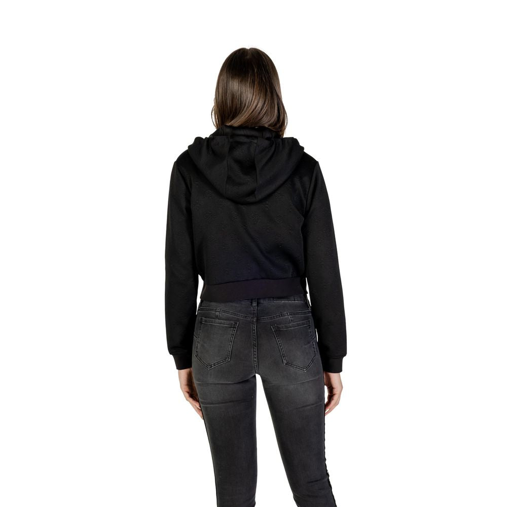 Women’s Guess Active Black Polyester Hoodie