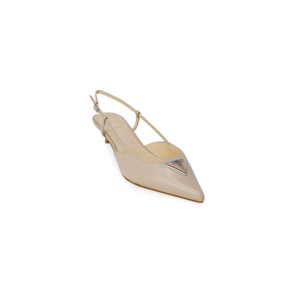 Women’s Guess Beige Polyester High Heel Pumps