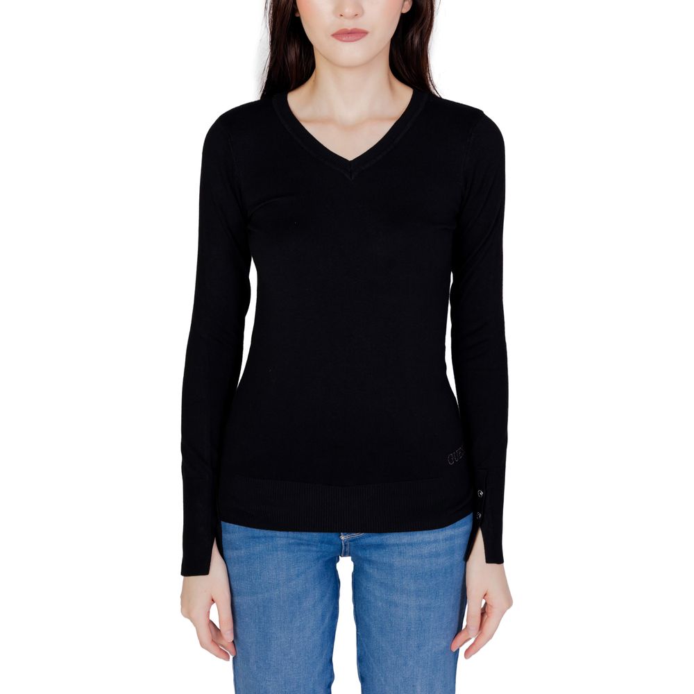 Women’s Guess Black Cotton Sweatshirt