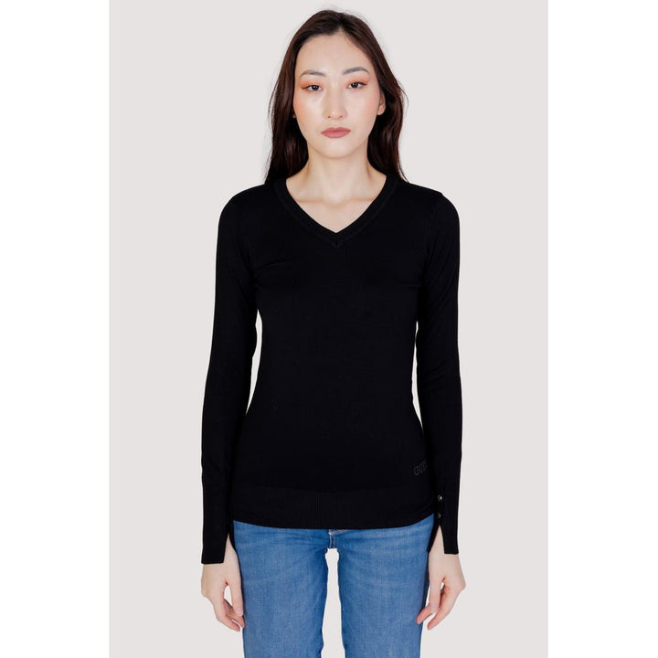 Women’s Guess Black Cotton Sweatshirt