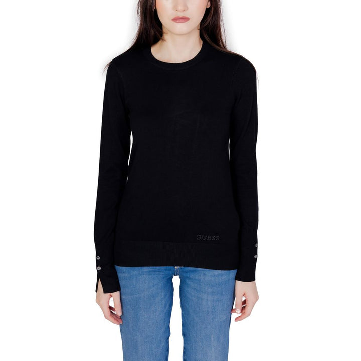Women’s Guess Black Cotton Sweatshirt