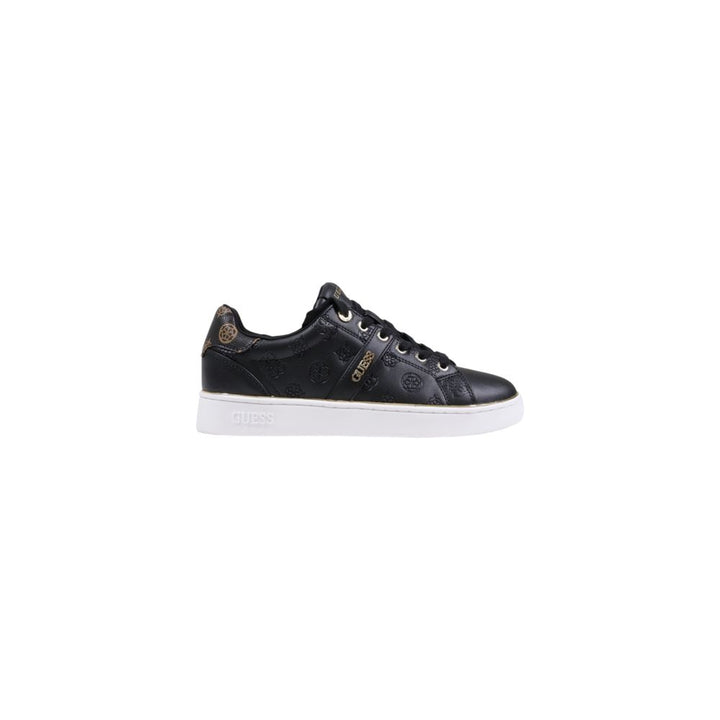 Women’s Guess Black Polyethylene Low Top Sneakers