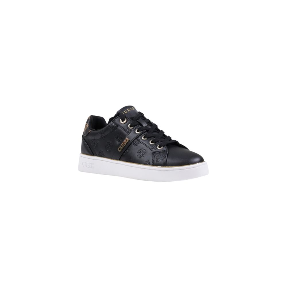 Women’s Guess Black Polyethylene Low Top Sneakers