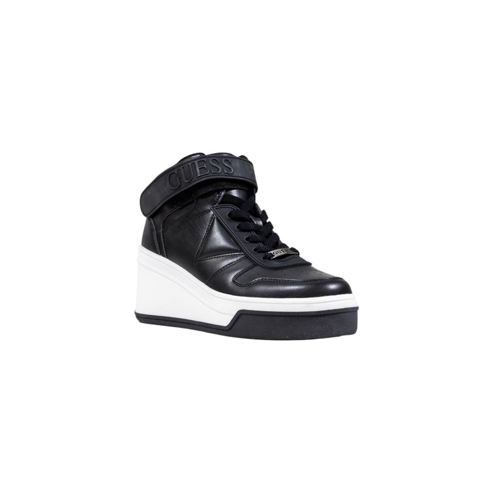 Women’s Guess Black Polyethylene Platform Sneakers