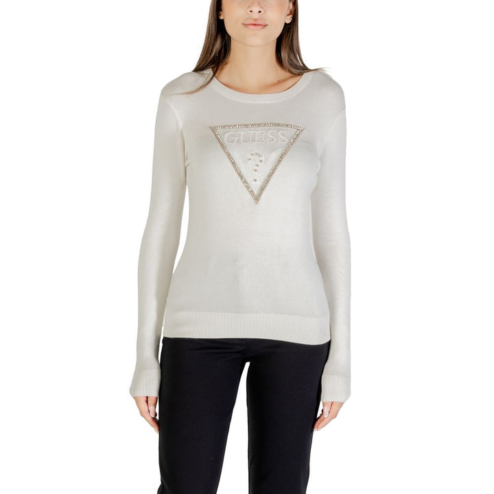 Women’s Guess Cream Viscose Sweatshirt