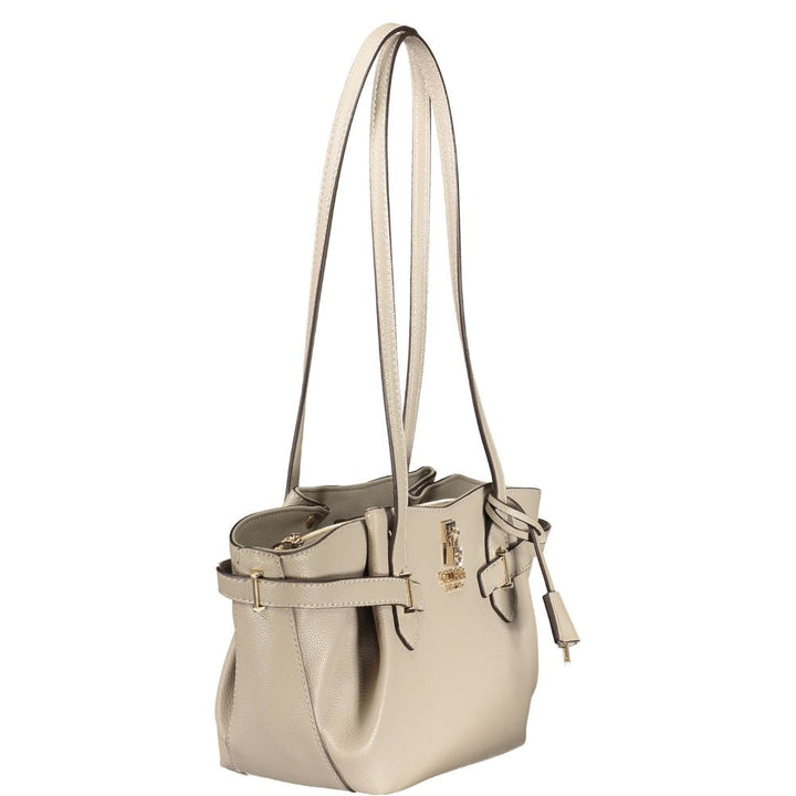Women’s Guess Jeans Beige Polyurethane Women Handbag
