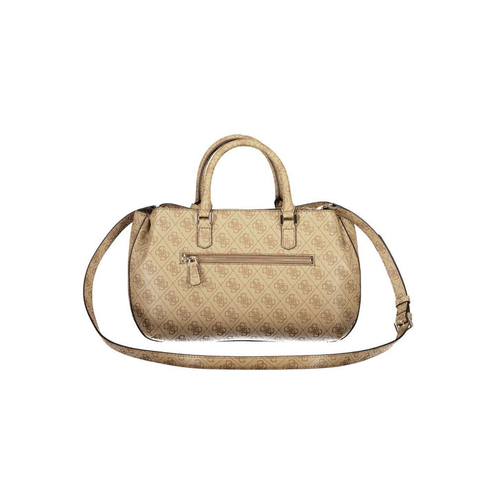 Women’s Guess Jeans Beige Polyurethane Women Handbag