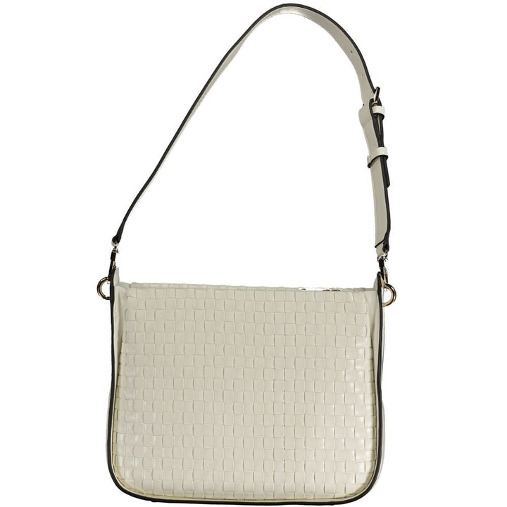 Women’s Guess Jeans Bianco Poliuretano Woman Handbag