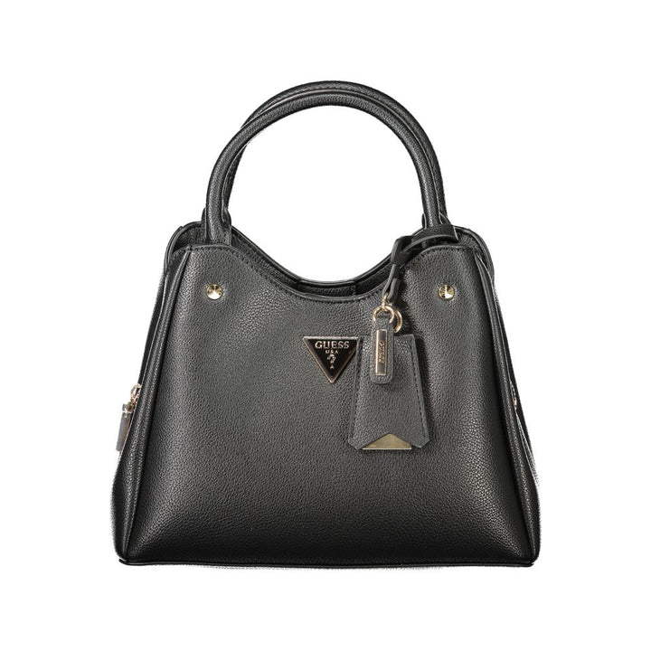Women’s Guess Jeans Black Polyurethane Women Handbag