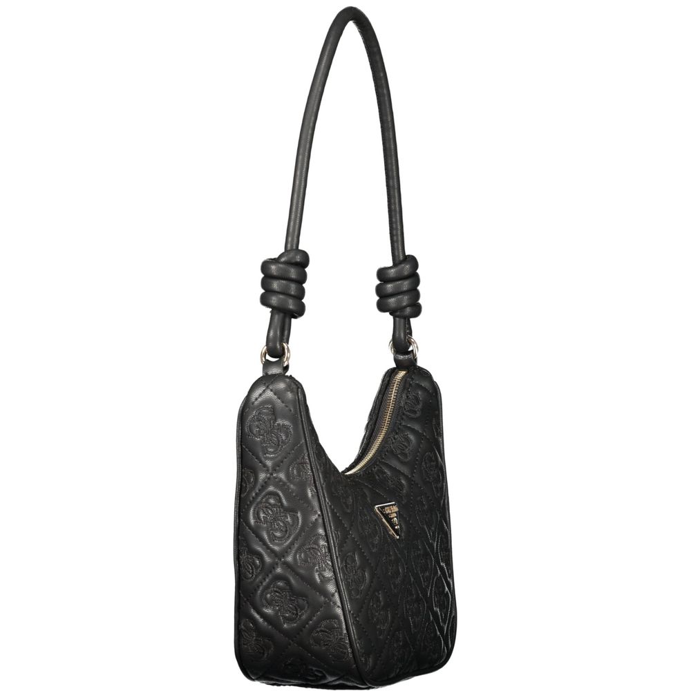 Women’s Guess Jeans Black Polyurethane Women Handbag