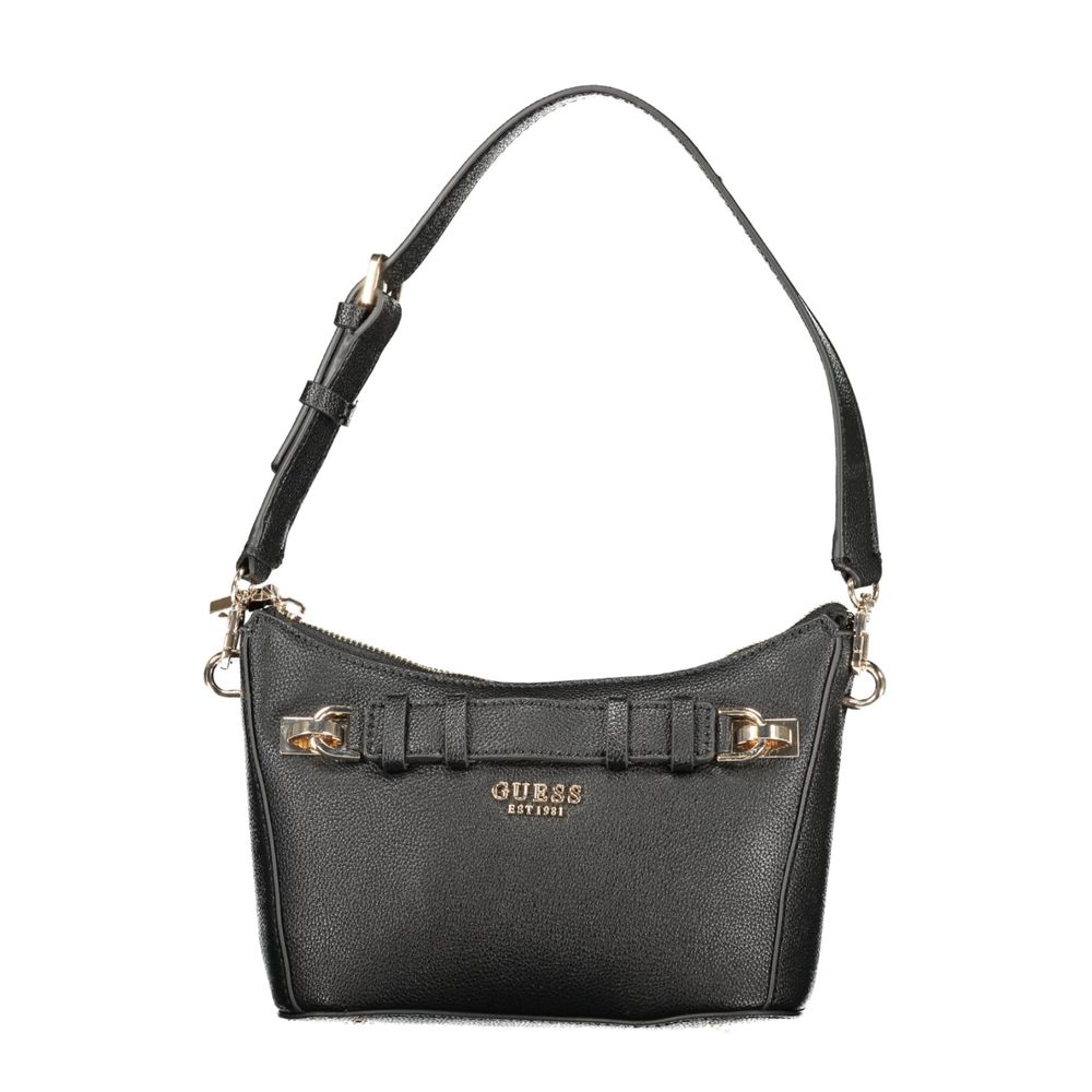 Women’s Guess Jeans Black Polyurethane Women Handbag
