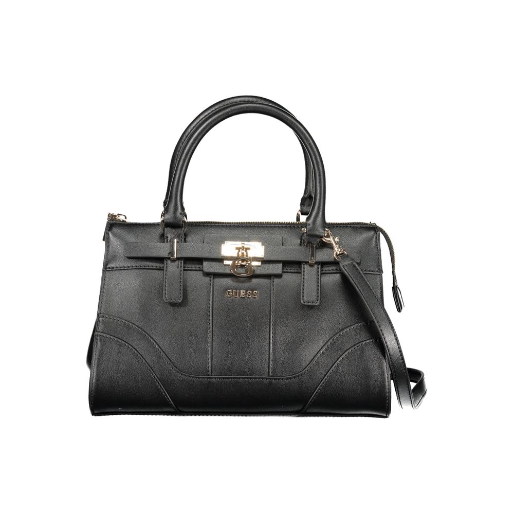 Women’s Guess Jeans Black Polyurethane Women Handbag