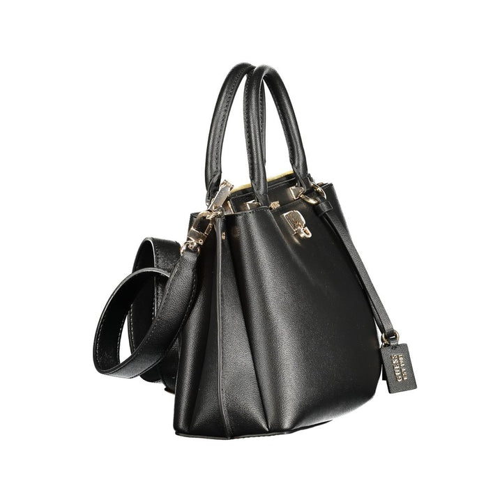 Women’s Guess Jeans Black Polyurethane Women Handbag