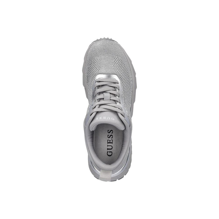 Women’s Guess Silver Polyester Chunky Sneakers