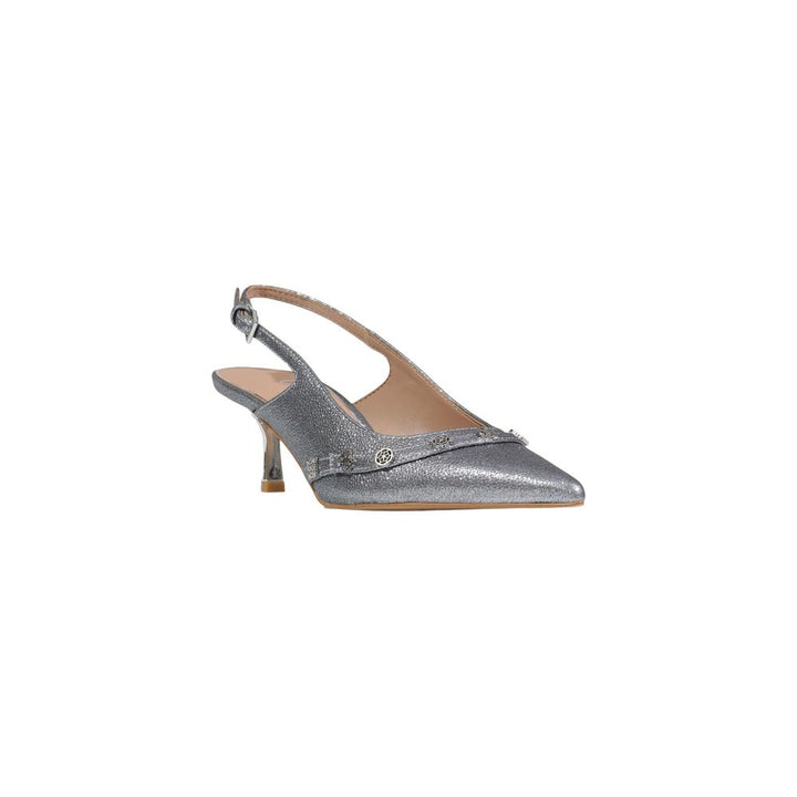 Women’s Guess Silver Polyester High Heel Pumps