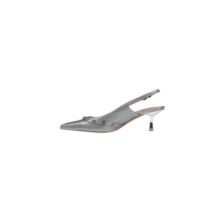 Women’s Guess Silver Polyester High Heel Pumps