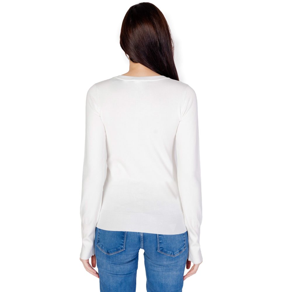 Women’s Guess White Cotton Sweatshirt