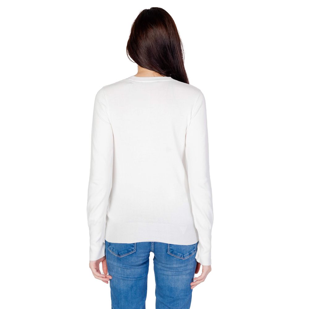 Women’s Guess White Cotton Sweatshirt
