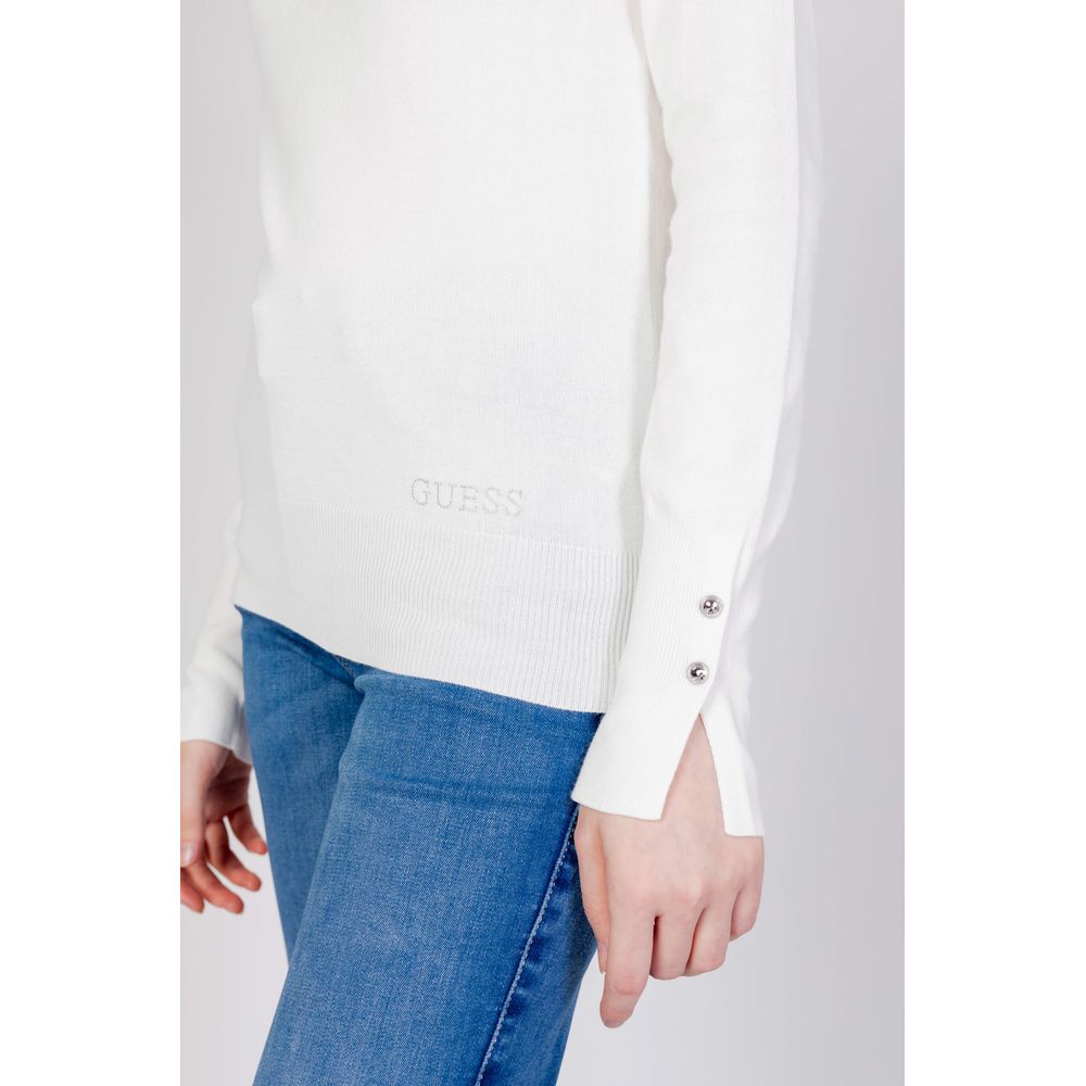 Women’s Guess White Cotton Sweatshirt
