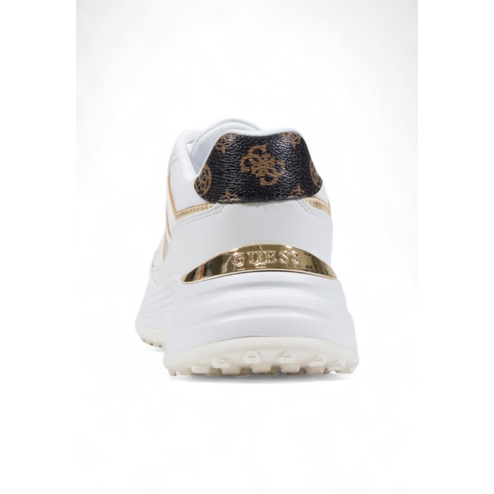 Women’s Guess White Polyethylene Chunky Sneakers