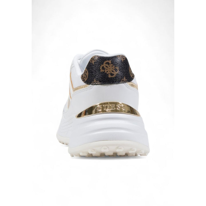 Women’s Guess White Polyethylene Chunky Sneakers