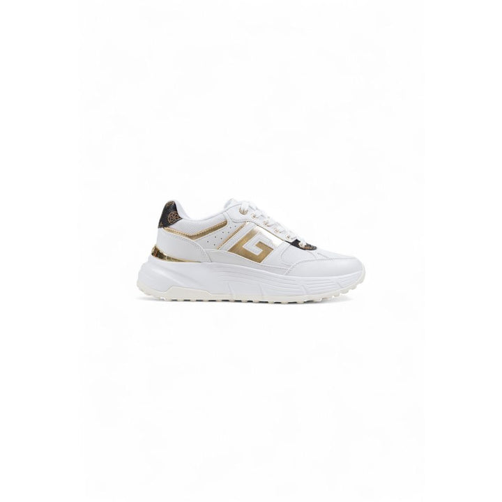 Women’s Guess White Polyethylene Chunky Sneakers