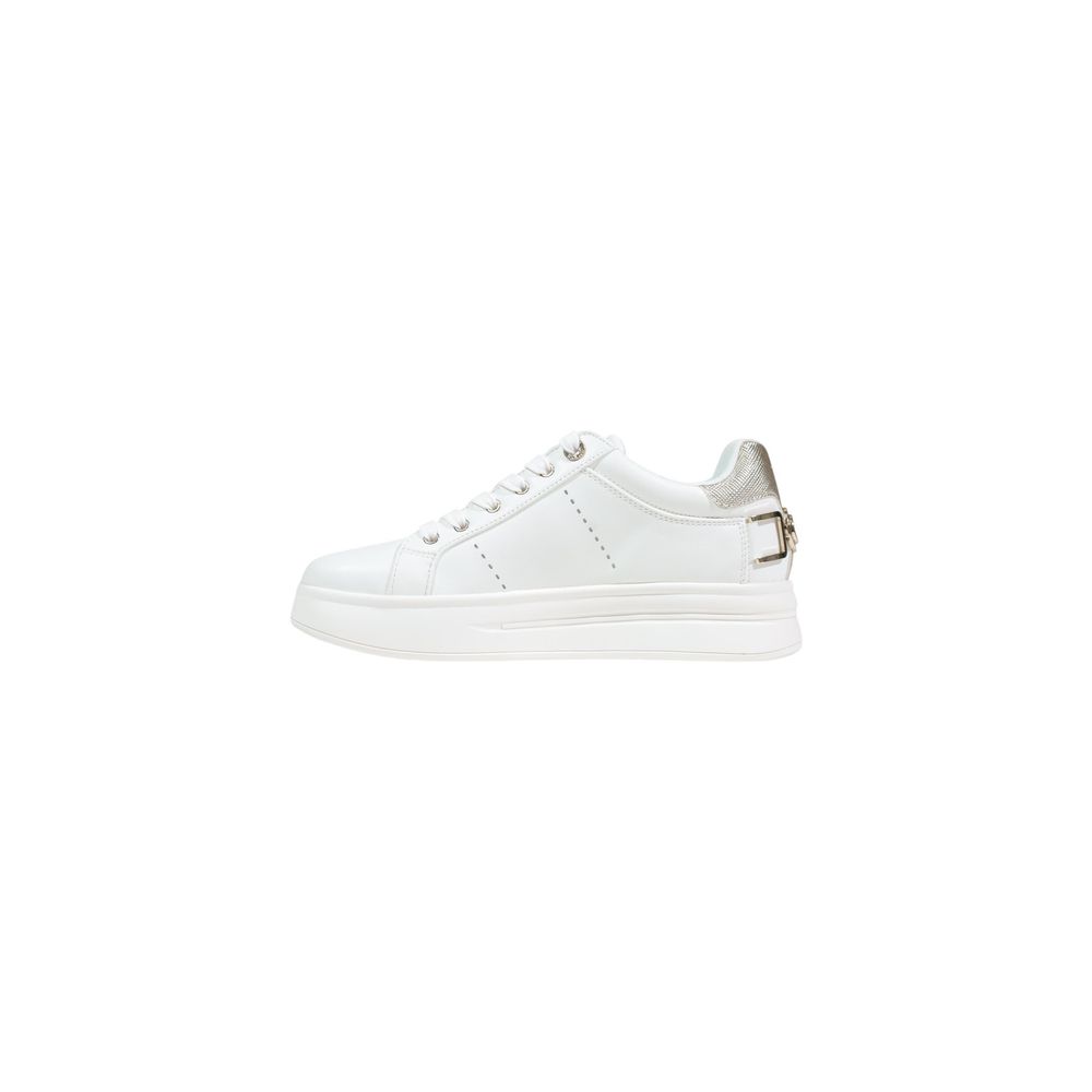Women’s Guess White Polyethylene Platform Sneakers