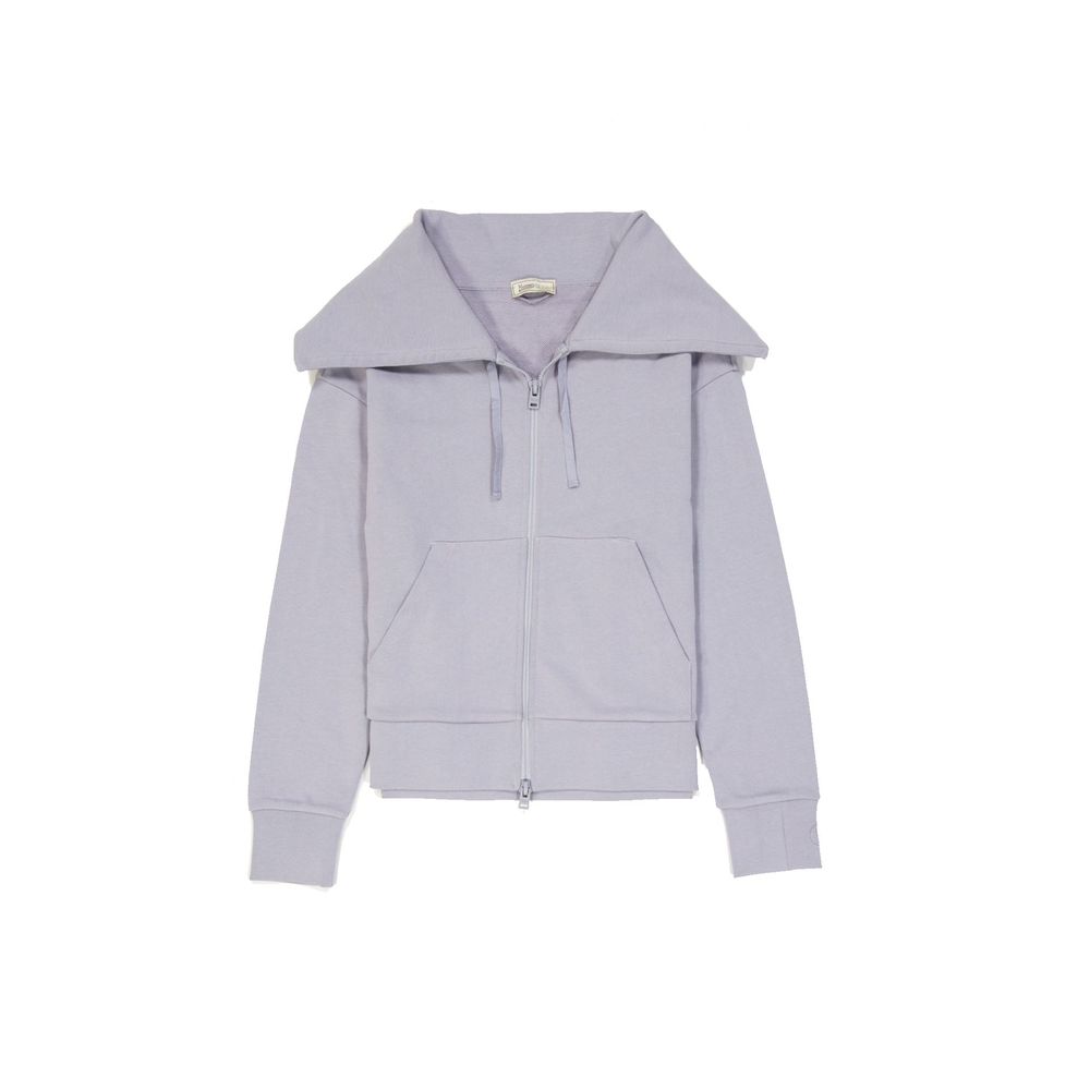Women’s Herno Purple Cotton Cardigan