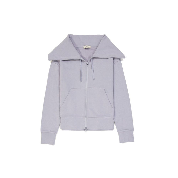 Women’s Herno Purple Cotton Cardigan