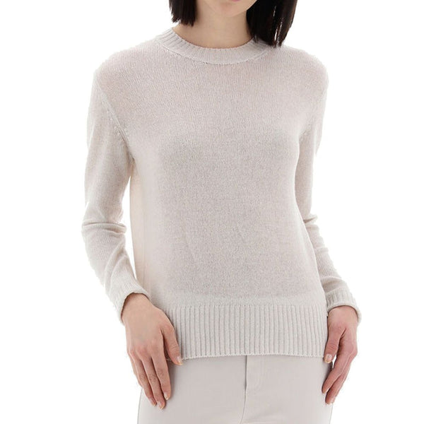 Women’s Herno White Cashmere Sweater