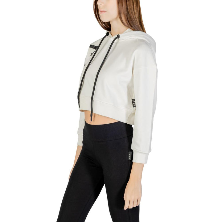 Women’s Icon Cream Cotton Hoodie