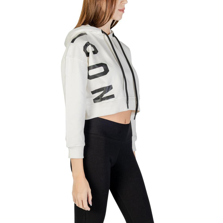 Women’s Icon Cream Cotton Hoodie