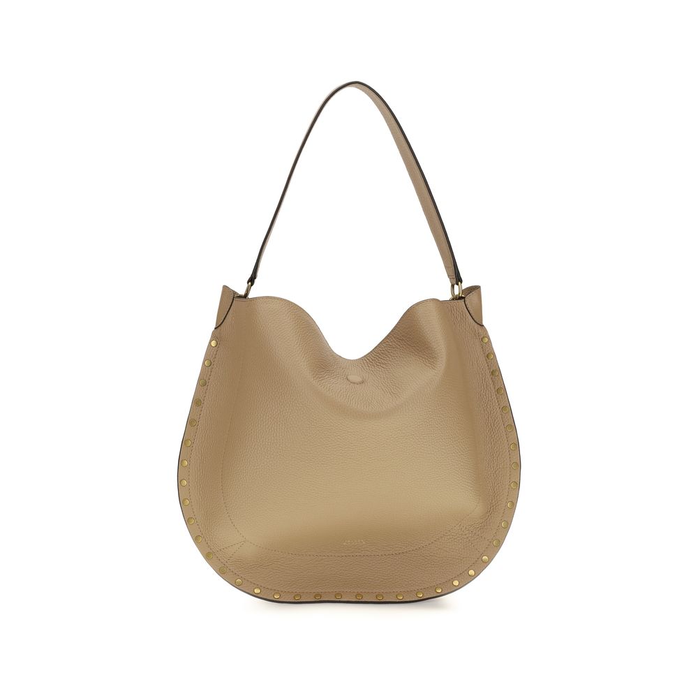 Women’s Isabel Marant Beige Calf Leather Bos Taurus Shoulder Bag