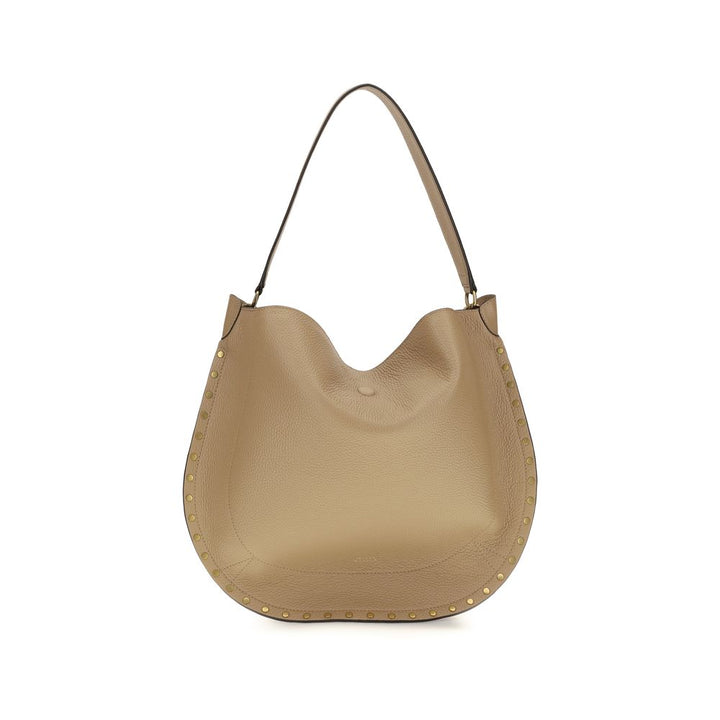 Women’s Isabel Marant Beige Calf Leather Bos Taurus Shoulder Bag