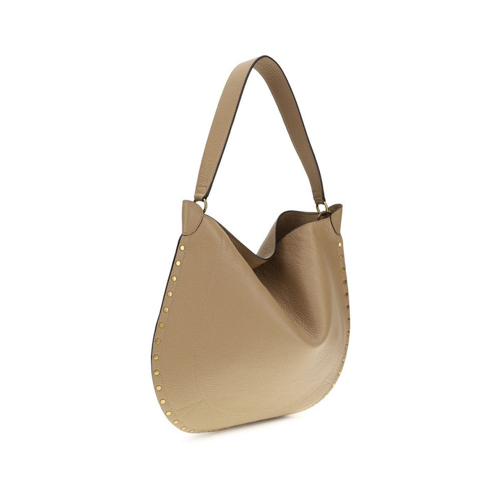 Women’s Isabel Marant Beige Calf Leather Bos Taurus Shoulder Bag
