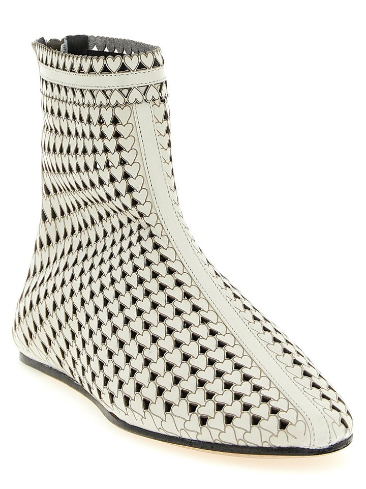 Women’s Isabel Marant Beige Calfskin Ankle Boots