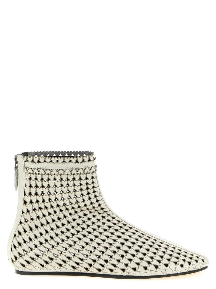Women’s Isabel Marant Beige Calfskin Ankle Boots