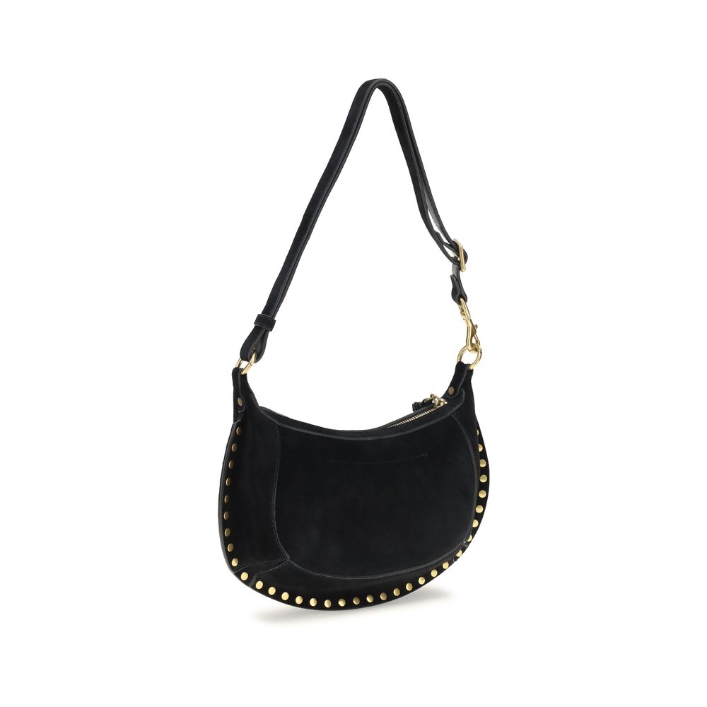 Women’s Isabel Marant Black Calf Leather Bos Taurus Shoulder Bag