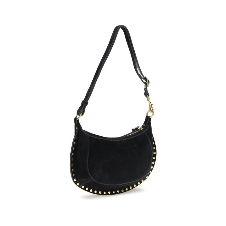 Women’s Isabel Marant Black Calf Leather Bos Taurus Shoulder Bag