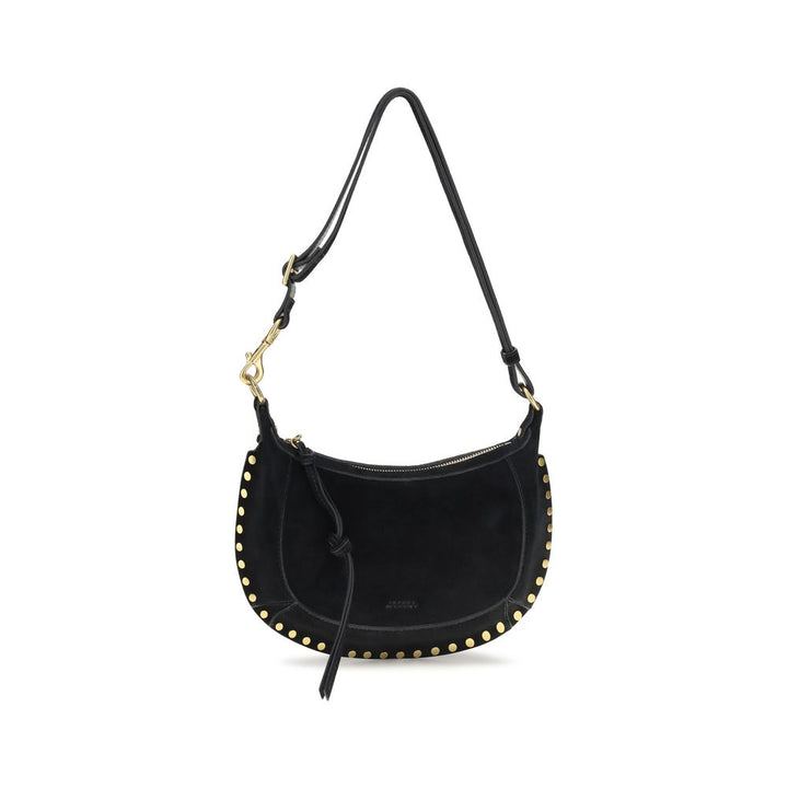 Women’s Isabel Marant Black Calf Leather Bos Taurus Shoulder Bag