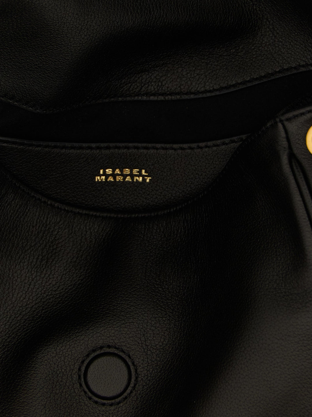 Women’s Isabel Marant Black Lamb Leather Shoulder Bag