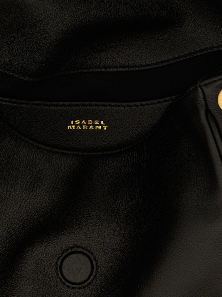 Women’s Isabel Marant Black Lamb Leather Shoulder Bag