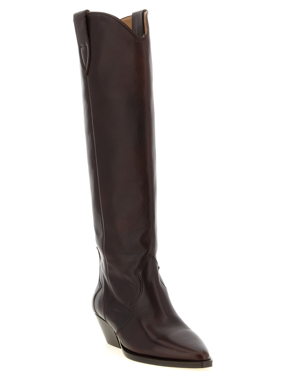 Women’s Isabel Marant Bordeaux Cowhide Over the Knee