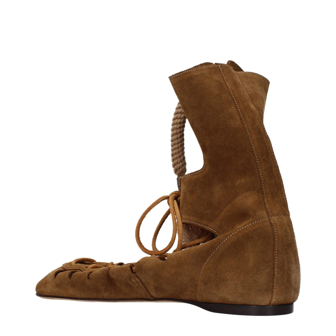 Women’s Isabel Marant Brown Leather Ankle Boots