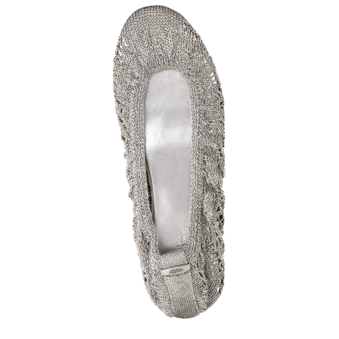 Women’s Isabel Marant Gray Fabric Ballet Flats