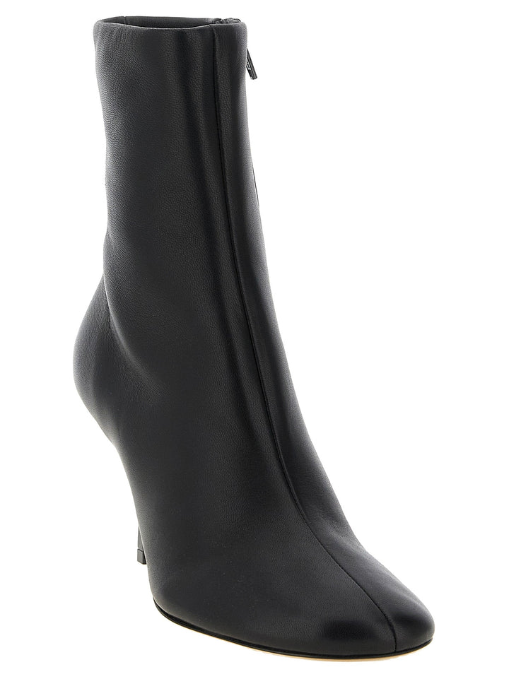 Women’s Jacquemus Black Lamb Leather Ankle Boots